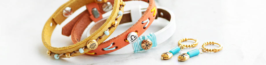 Abalorios met&aacute;licos DQ oro rosado