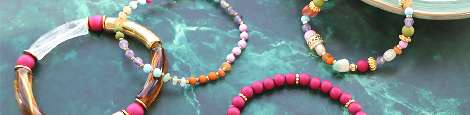 Abalorios acr&iacute;licos 6 mm