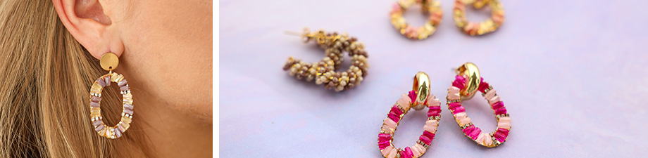 Pendientes y Colgantes faceteados