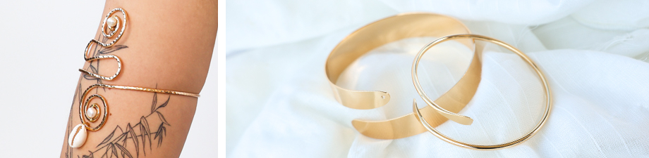 Reci&eacute;n llegados: brazaletes met&aacute;licos