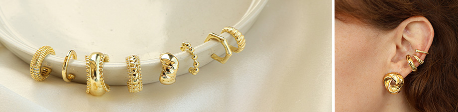 Nuevos pendientes ear cuff de acero inox Nuevos pendientes ear cuff de acero inox