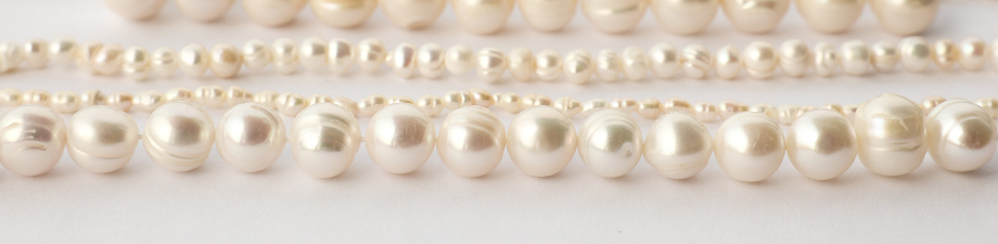 Hermosa colecci&oacute;n de perlas de agua dulce