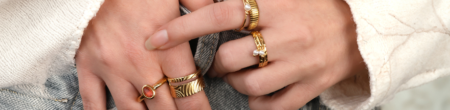 &iexcl;Reci&eacute;n llegados! Anillos de acero inox