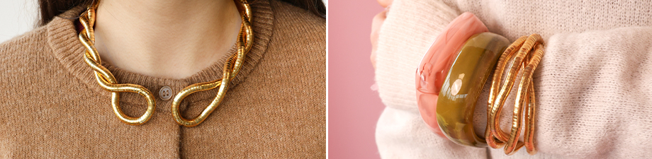 Nuevas cadenas tipo serpiente flexibles