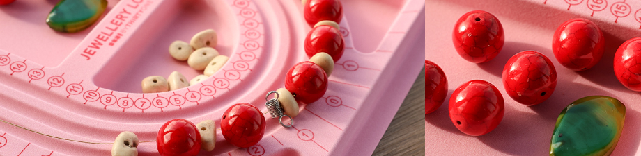 Preciosa colección de abalorios de cerámica Preciosa colección de abalorios de cerámica